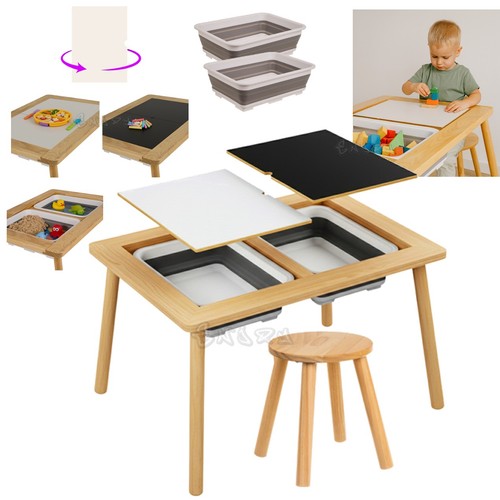 Table pour enfants bois - table,