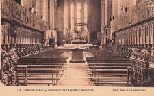 43 LA CHAISE DIEU INTERIEUR DE
