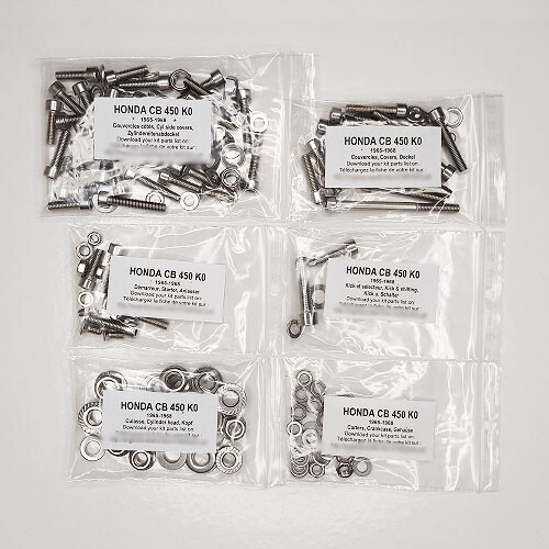 Honda 450 1965 - 1965-1968, kit