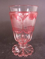 Biedermeier - Verre de vue de