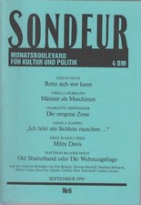 Probeur, No. 6, September 1990. Monthly Boulevard for Culture and Politics. Kutulas,