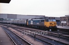 Sheffield Midland Class 50 50012 2.10.82 Colour 35mm Negative RN520