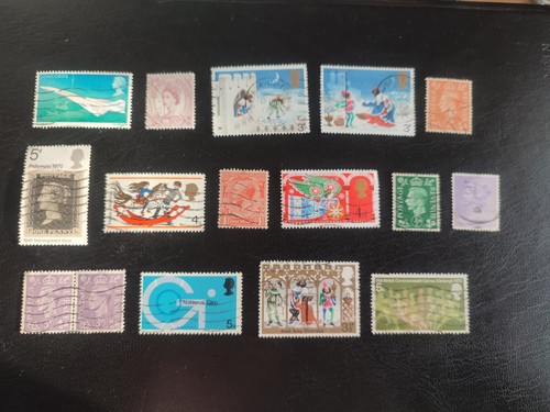 Timbre royaume uni divers - royaume,