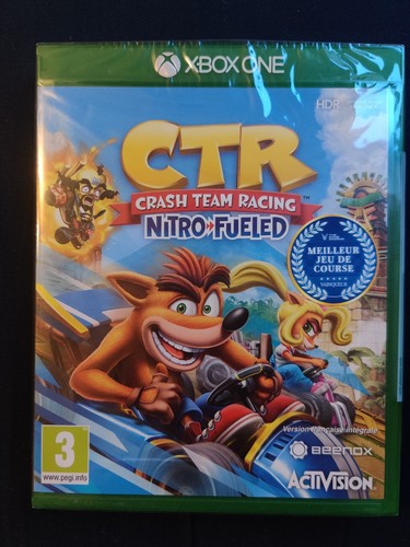 Jeu ctr crash team racing - crash,