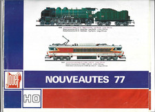 Jouef catalogue nouveautés 1977- 12 pages