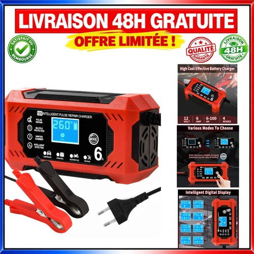 Chargeur batterie voiture - chargeur, de