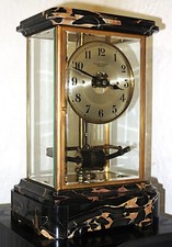 Pendule electrique BULLE CLOCK marbre Portor (no ato, brillié)