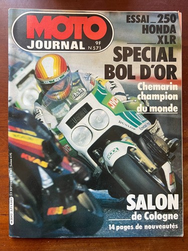 Moto journal 571 du - moto,