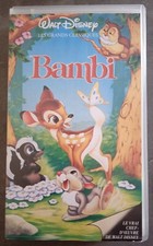 Vintage: Cassette vidéo K7 VHS vf WALT DISNEY BAMBI C65