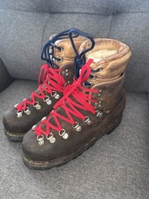 Vintage 70’s Richard Ponvert Galibier Makalu Climbing Boots & Liners Size 10