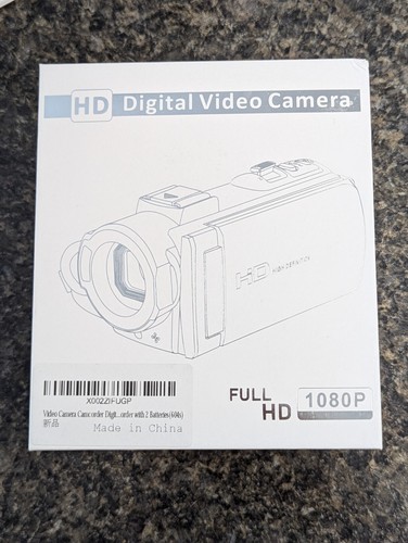 Digital video camera - hd,