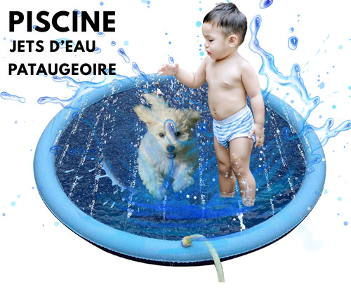 Piscine pataugeoire jets eau - piscine,