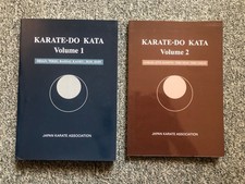 Livre Anglais Karate-do Kata Volume vols. 1 +2 Japan Karate Association English