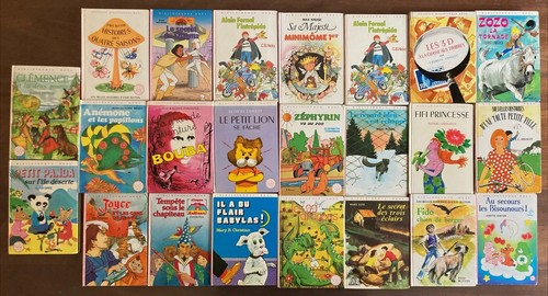 Lot livres bibliothèque - 55,