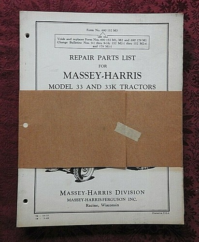 1952 1955 massey - 1952-1955,