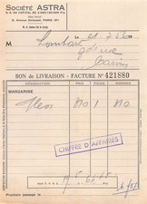 1956 SOCIETE ASTRA A PARIS -