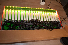 Guirlande ancienne électrique