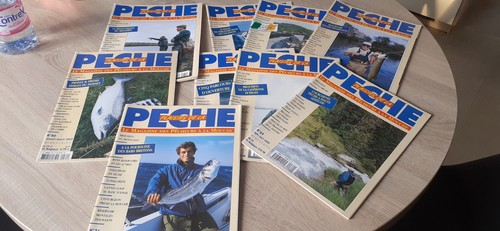 Lot mag pêche - 9, à