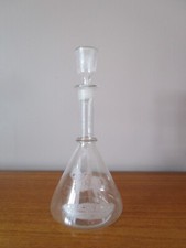 GLASS CARAFE SAND DECOR GENERAL DECOR BAKER ON HORSEBACK """"