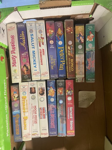 Lot cassettes vhs - lot, de
