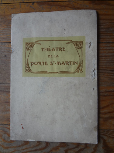 Ancien programme théâtre - théâtre, de