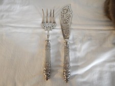 ANCIEN COUVERTS de SERVICE à