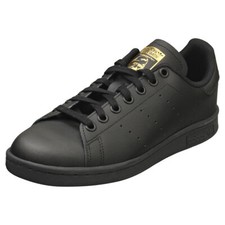 adidas Stan Smith J Enfant Black Gold Baskets Classique - 39 1/3 EU