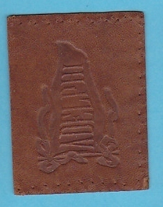 C1910s tobacco leather - tobacco,