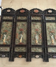 paravent ancien chinois XIX 