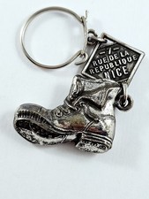 KEYCHAIN - REMY SHOES - boot, 3D miniature - vintage fashion 1960s