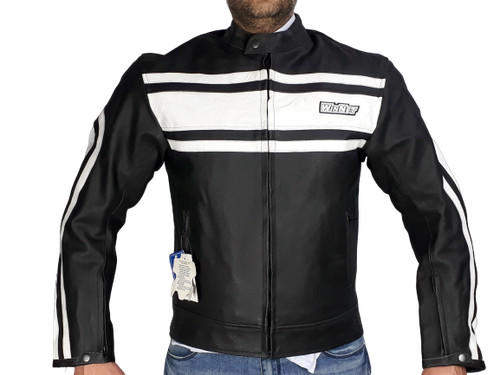 Veste cuir moto avec - moto,