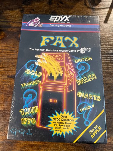 Fax epyx rare - -,