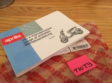 Manuel propriétaire Aprilia scooter Sonic 50