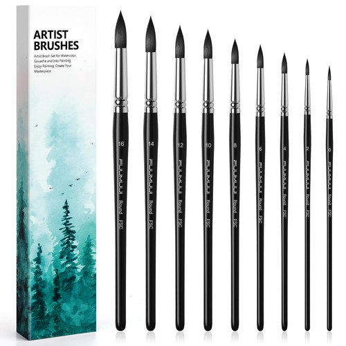 Pinceaux aquarelle - pinceaux,