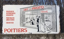 Plaque publicitaire unique