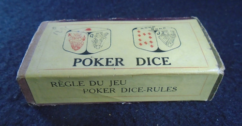 Poker dice regle - poker,