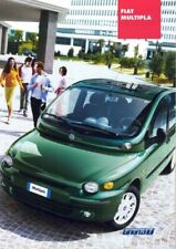 Catalogue Brochure Fiat Multipla 01/2004 Belgique en français