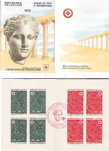 France carnet croix rouge - -,