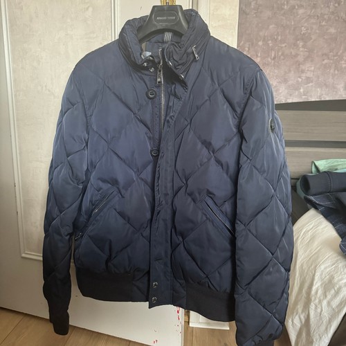 Manteau matelassé homme bleau - manteau,