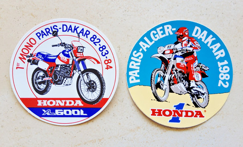 Autocollants ancien moto - autocollants, honda