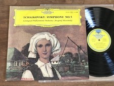 MRAVINSKY ~ TCHAIKOVSKY SYMPHONY NO. 5 / DGG 138 658 TULIPS ED1 GERMANY LP