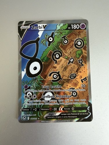 Nintendo pokémon jcc zarbi - nintendo,