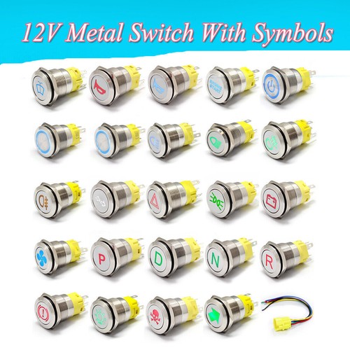 12v 19mm commutateur - 19mm,