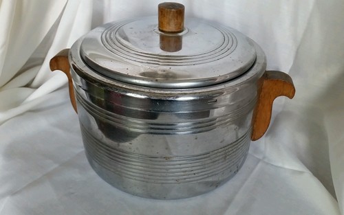 Antique bean pot stoneware - pot,
