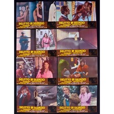 Photobustes DELITTO EN SILENCE Bisset Plummer Escalier En Colimaçon Horreur F41