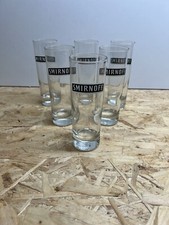 Lot De 6 Verres Flûtes  Smirnoff