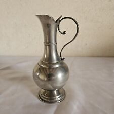 A2 SMALL PITCHER / JUG / TIN / SILVER / 15 CM / DECORATIVE