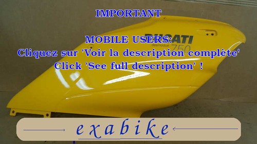 Flanc droit pour ducati 750 - ducati, ss