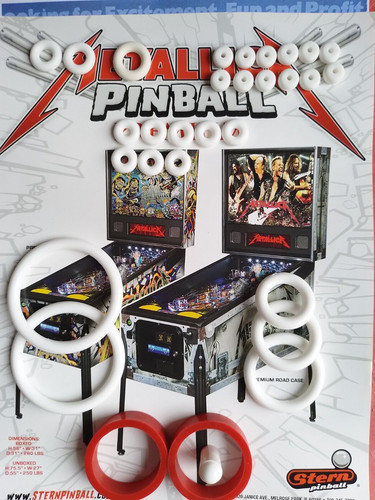 Flipper stern metallica kit - flipper,
