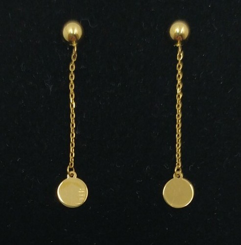 Boucles oreilles 18k 750 - boucles, or